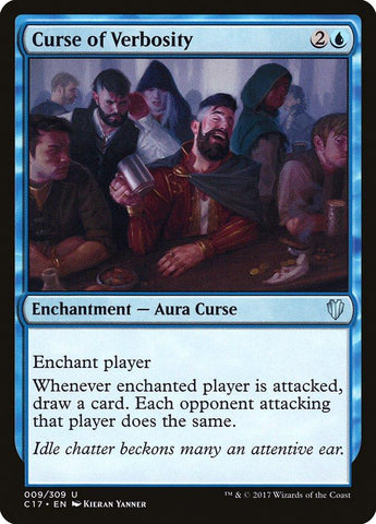 Curse of Verbosity [Commander 2017] - Rocket TCG
