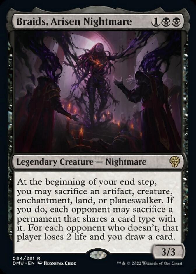 Braids, Arisen Nightmare [Dominaria United] - Rocket TCG