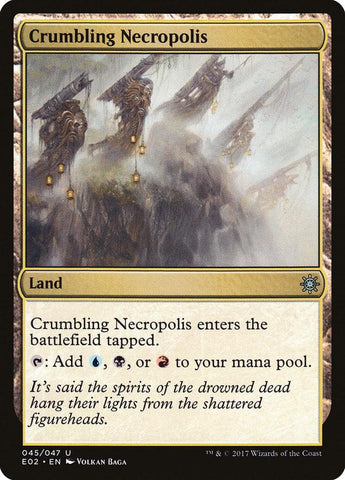 Crumbling Necropolis [Explorers of Ixalan] - Rocket TCG
