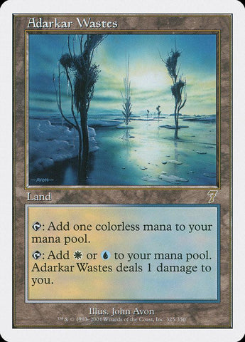 Adarkar Wastes [Seventh Edition] - Rocket TCG