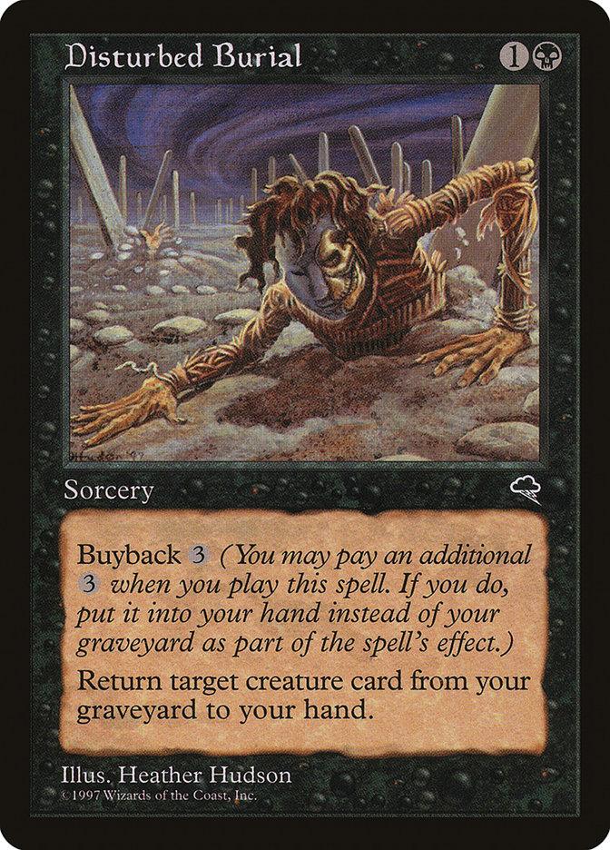Disturbed Burial [Tempest] - Rocket TCG