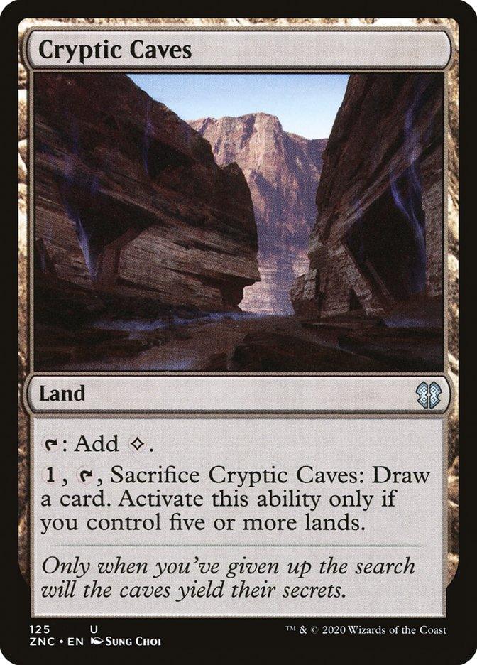 Cryptic Caves [Zendikar Rising Commander] - Rocket TCG