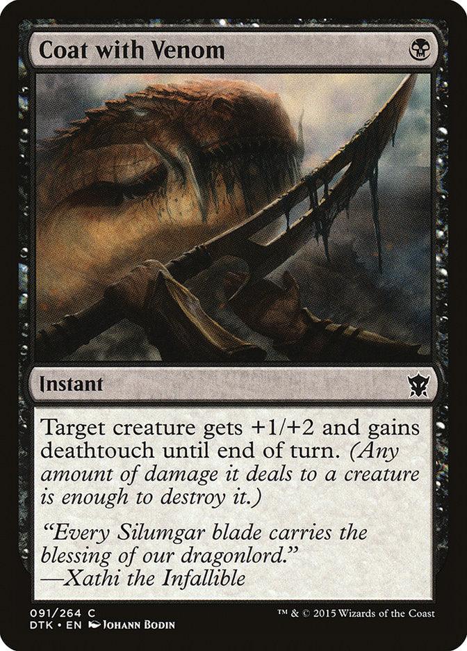Coat with Venom [Dragons of Tarkir] - Rocket TCG
