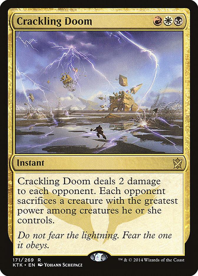 Crackling Doom [Khans of Tarkir] - Rocket TCG