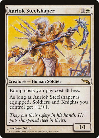 Auriok Steelshaper [Mirrodin] - Rocket TCG