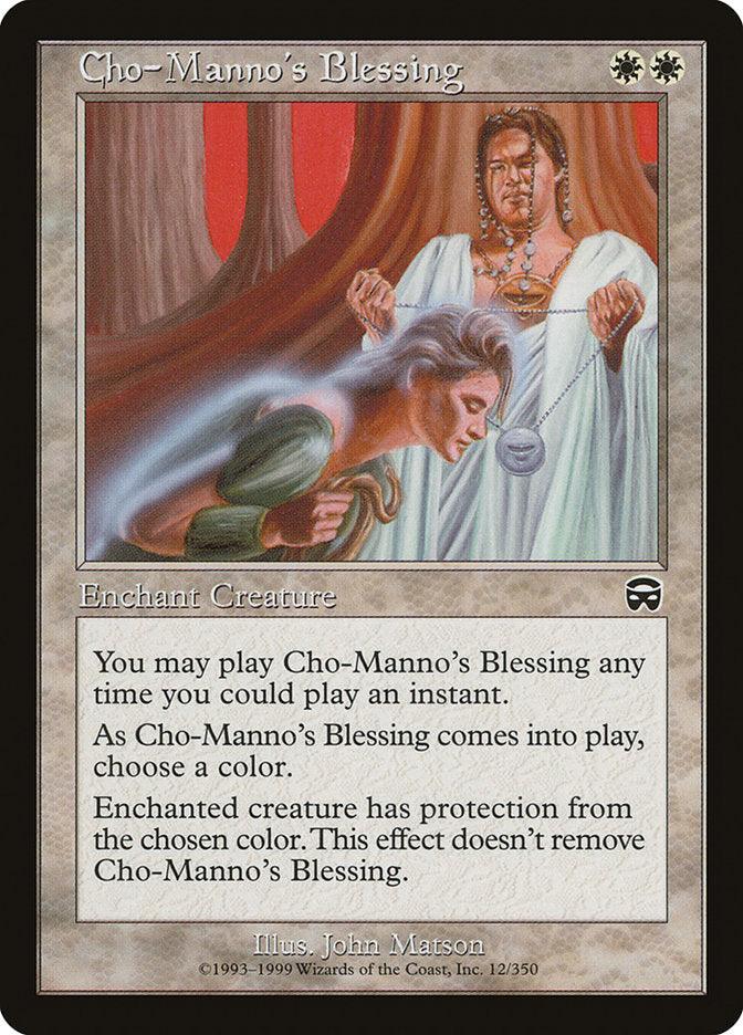 Cho-Manno's Blessing [Mercadian Masques] - Rocket TCG
