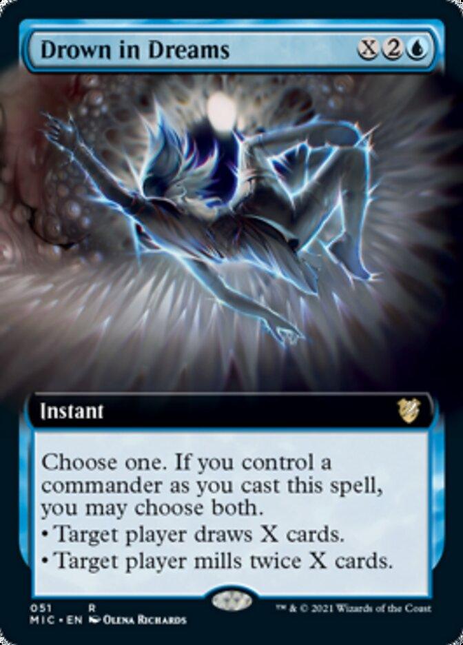 Drown in Dreams (Extended Art) [Innistrad: Midnight Hunt Commander] - Rocket TCG