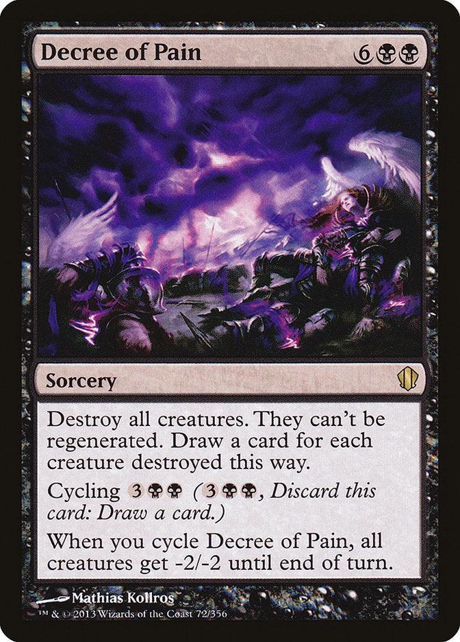 Decree of Pain [Commander 2013] - Rocket TCG