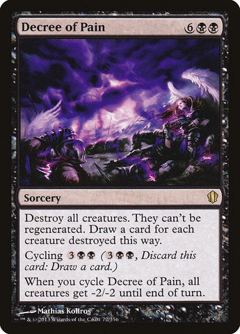 Decree of Pain [Commander 2013] - Rocket TCG