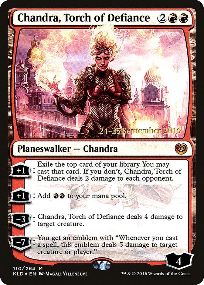 Chandra, Torch of Defiance [Kaladesh Prerelease Promos] - Rocket TCG