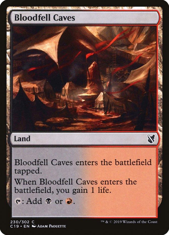 Bloodfell Caves [Commander 2019] - Rocket TCG