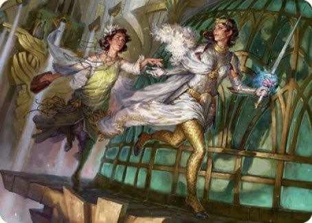 Daring Escape Art Card [Streets of New Capenna Art Series] - Rocket TCG