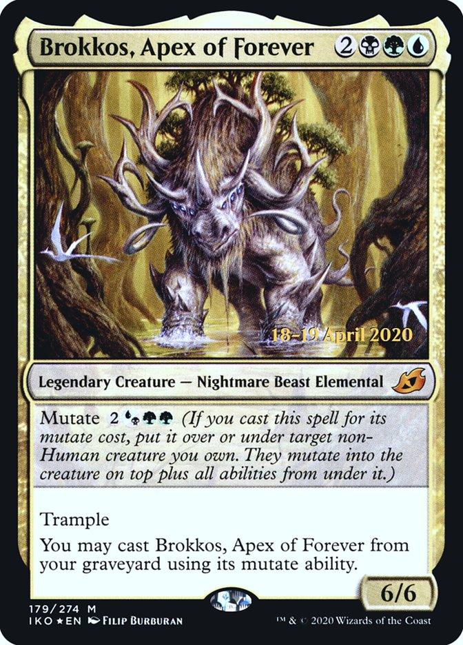 Brokkos, Apex of Forever [Ikoria: Lair of Behemoths Prerelease Promos] - Rocket TCG