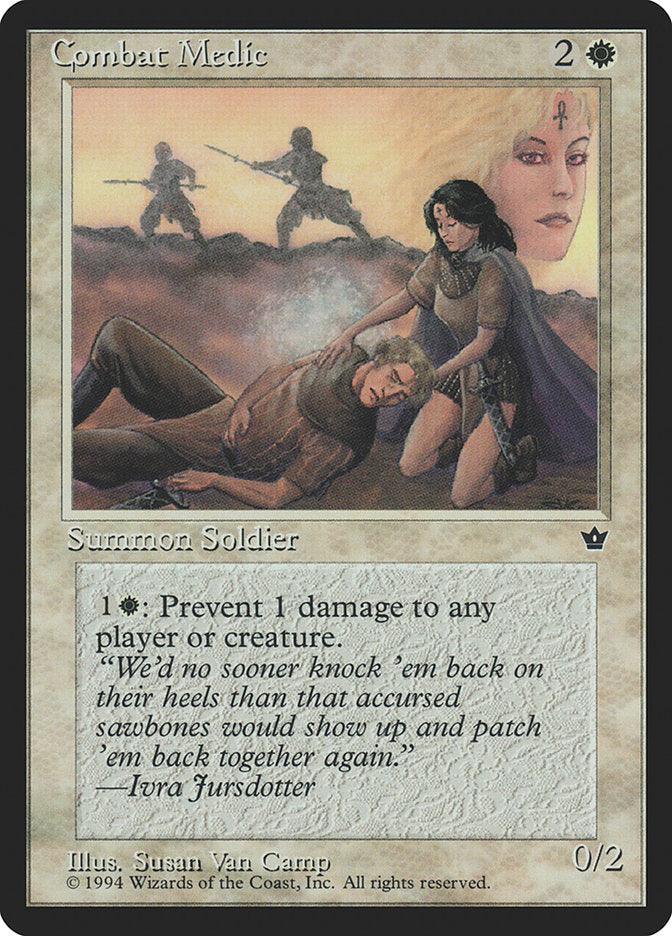 Combat Medic (Susan Van Camp) [Fallen Empires] - Rocket TCG