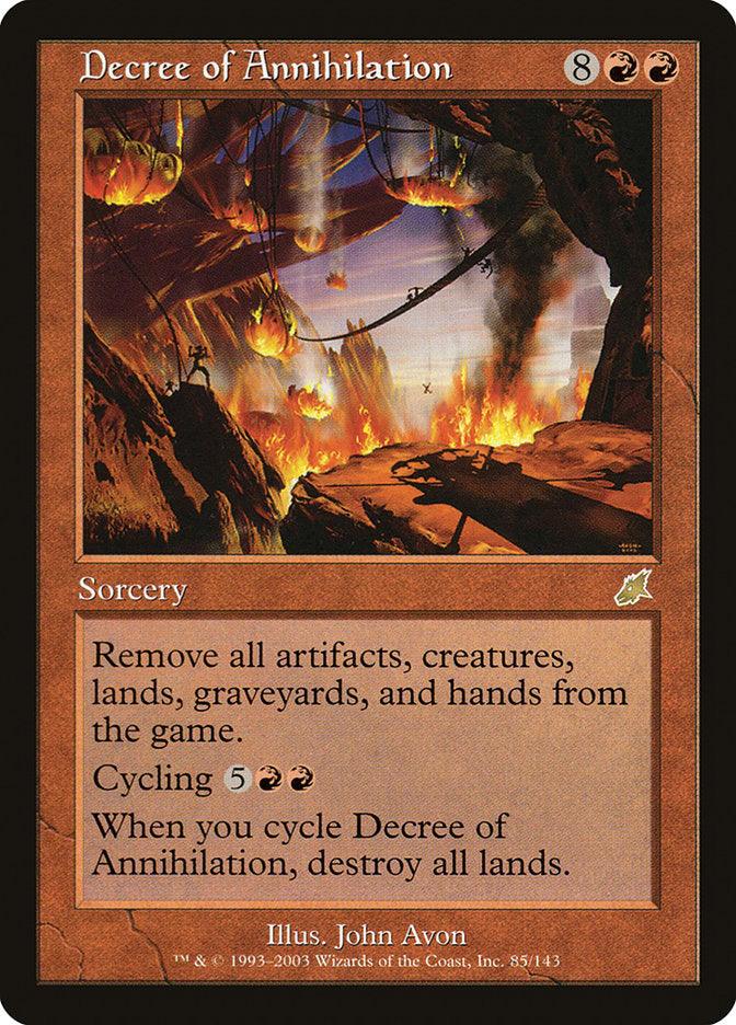 Decree of Annihilation [Scourge] - Rocket TCG