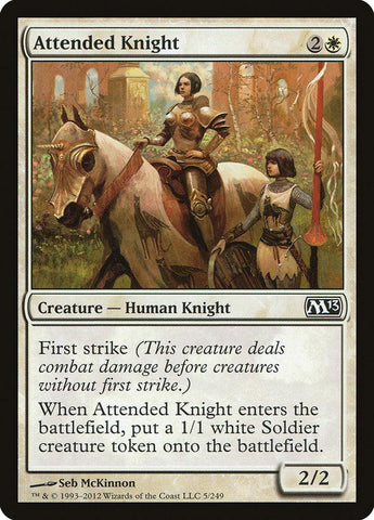 Attended Knight [Magic 2013] - Rocket TCG
