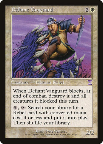 Defiant Vanguard [Time Spiral Timeshifted] - Rocket TCG