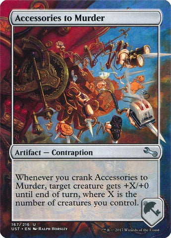 Accessories to Murder [Unstable] - Rocket TCG