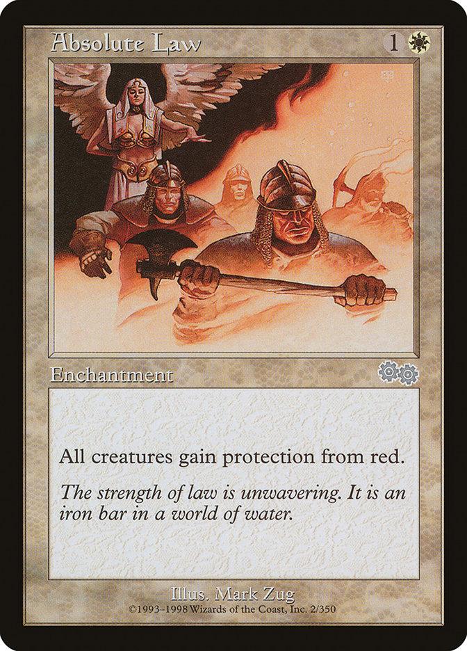 Absolute Law [Urza's Saga] - Rocket TCG