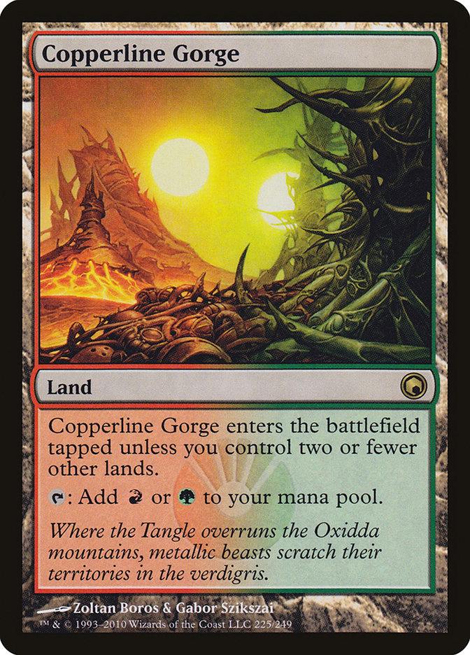 Copperline Gorge [Scars of Mirrodin] - Rocket TCG