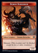 Demon Berserker Token [Kaldheim Tokens] - Rocket TCG