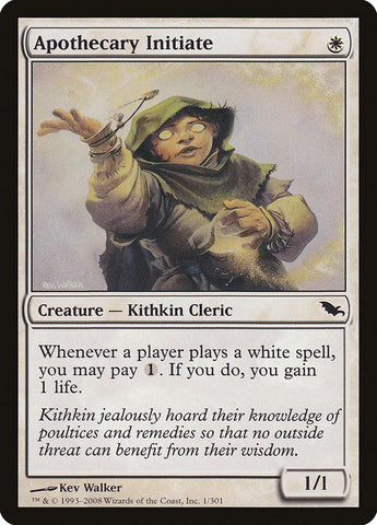 Apothecary Initiate [Shadowmoor] - Rocket TCG