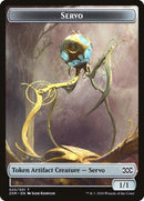 Cat // Servo Double-sided Token [Double Masters Tokens] - Rocket TCG