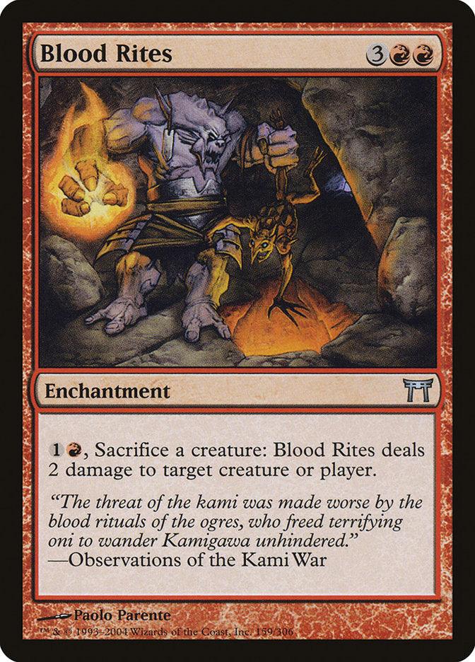 Blood Rites [Champions of Kamigawa] - Rocket TCG
