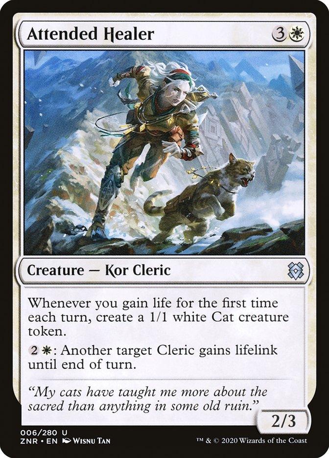 Attended Healer [Zendikar Rising] - Rocket TCG