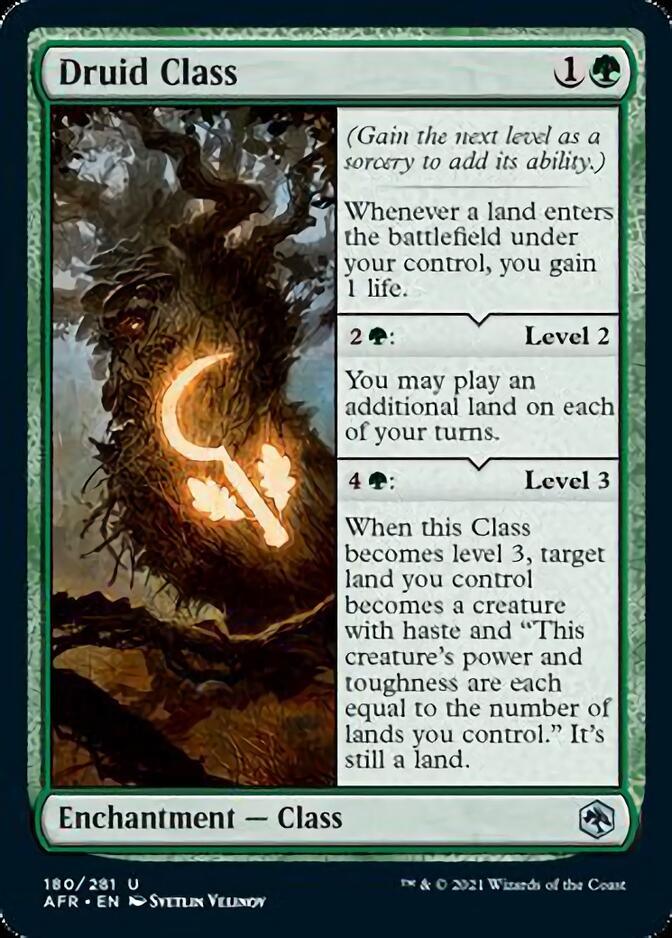 Druid Class [Dungeons & Dragons: Adventures in the Forgotten Realms] - Rocket TCG