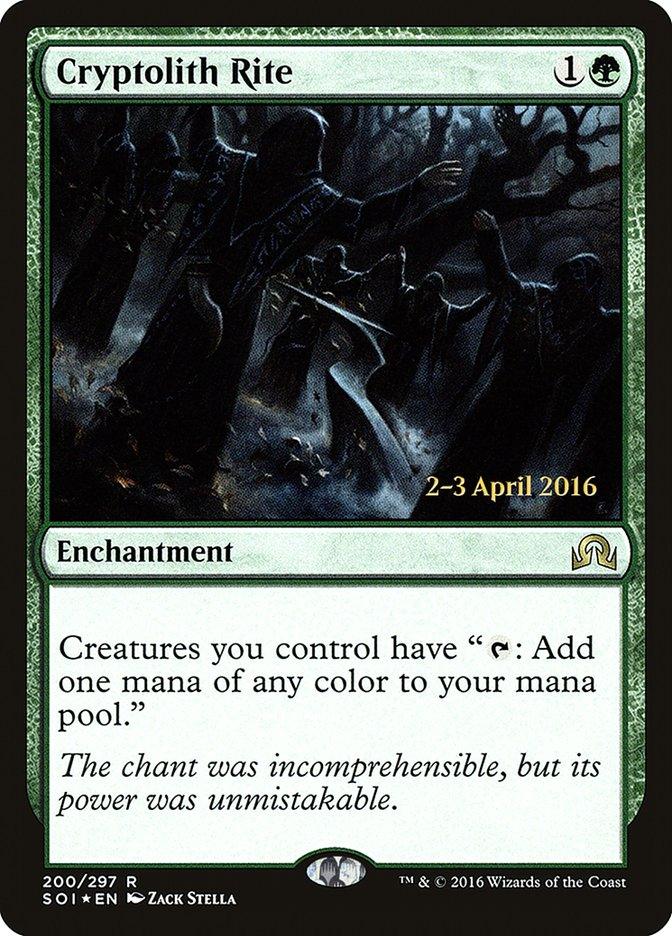 Cryptolith Rite [Shadows over Innistrad Prerelease Promos] - Rocket TCG