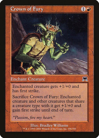 Crown of Fury [Onslaught] - Rocket TCG