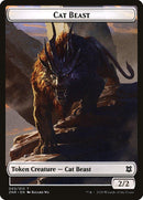 Cat Beast Token [Zendikar Rising Tokens] - Rocket TCG