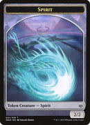 Dragon // Spirit Double-sided Token [Challenger Decks 2020 Tokens] - Rocket TCG