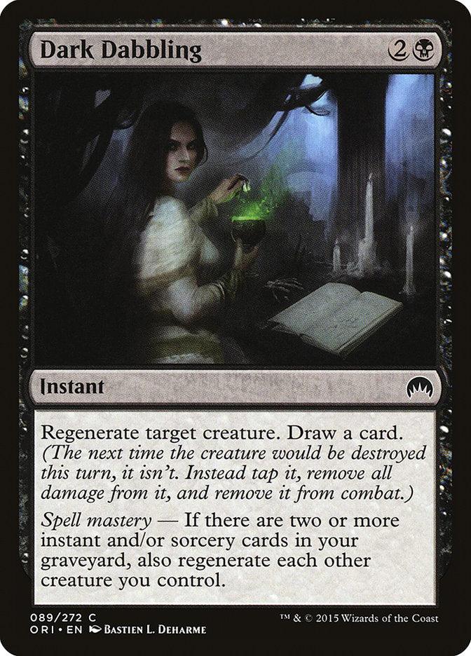 Dark Dabbling [Magic Origins] - Rocket TCG