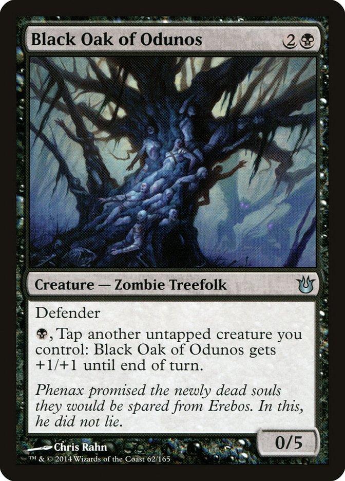 Black Oak of Odunos [Born of the Gods] - Rocket TCG