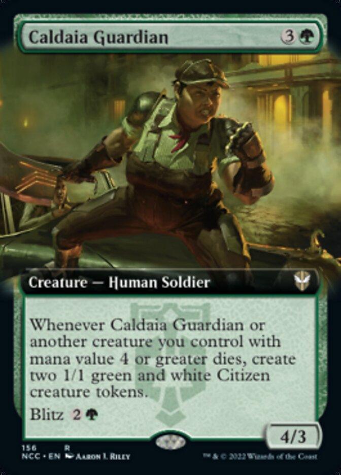 Caldaia Guardian (Extended Art) [Streets of New Capenna Commander] - Rocket TCG