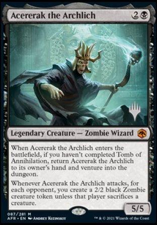 Acererak the Archlich (Promo Pack) [Dungeons & Dragons: Adventures in the Forgotten Realms Promos] - Rocket TCG