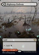 Blightstep Pathway // Searstep Pathway (Borderless Alternate Art) [Kaldheim] - Rocket TCG