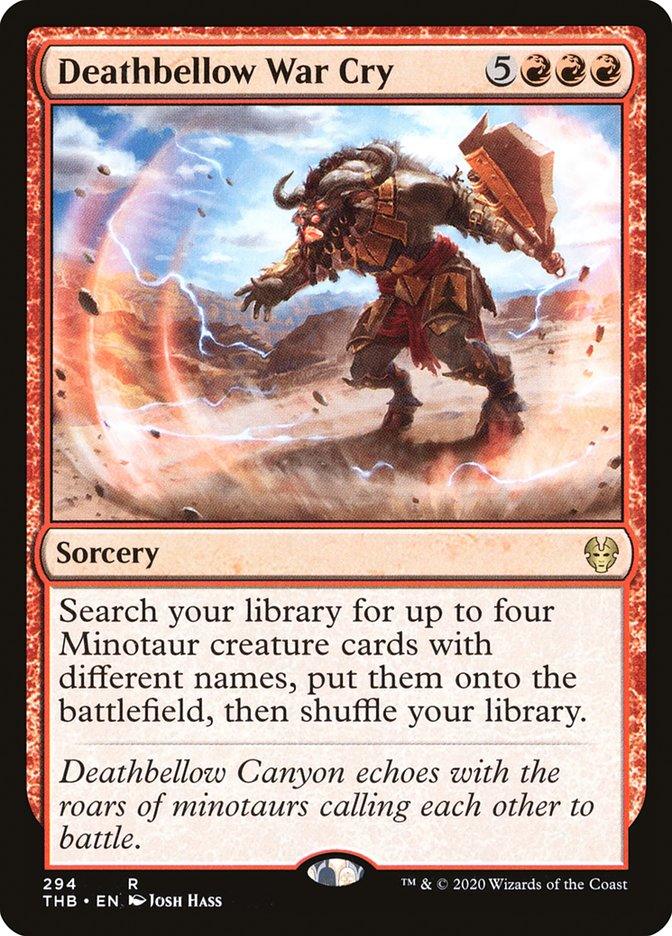 Deathbellow War Cry [Theros Beyond Death] - Rocket TCG