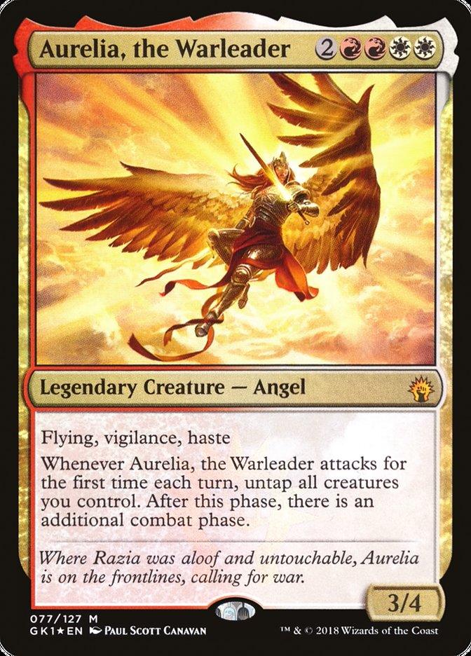 Aurelia, the Warleader [Guilds of Ravnica Guild Kit] - Rocket TCG