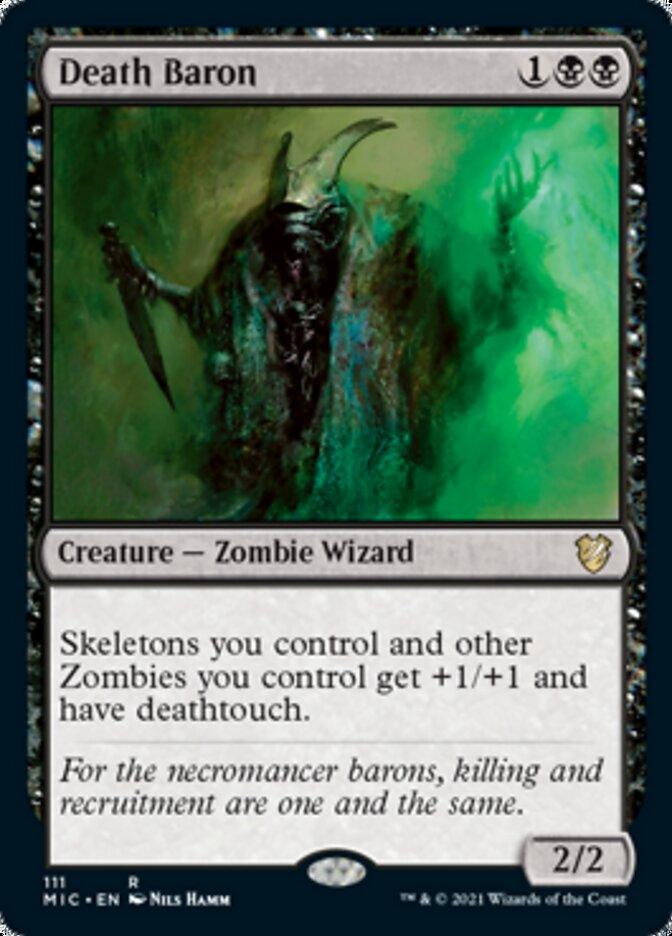 Death Baron [Innistrad: Midnight Hunt Commander] - Rocket TCG