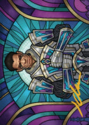 Aron, Benalia's Ruin Art Card (Gold-Stamped Signature) [Dominaria United Art Series] - Rocket TCG