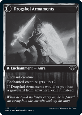 Drogskol Infantry // Drogskol Armaments [Innistrad: Double Feature] - Rocket TCG