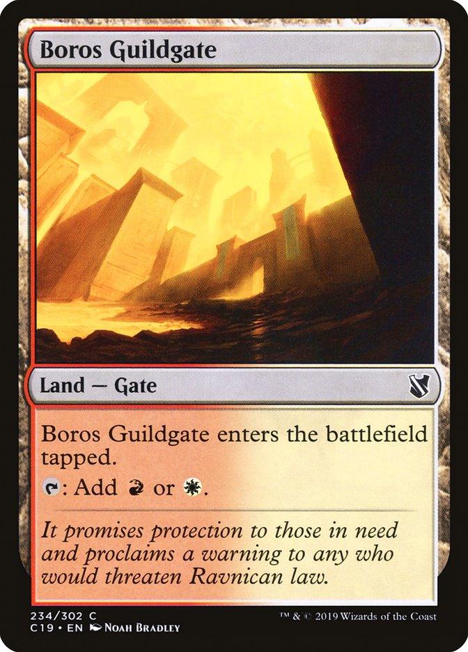 Boros Guildgate [Commander 2019] - Rocket TCG