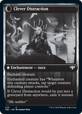 Distracting Geist // Clever Distraction [Innistrad: Double Feature] - Rocket TCG