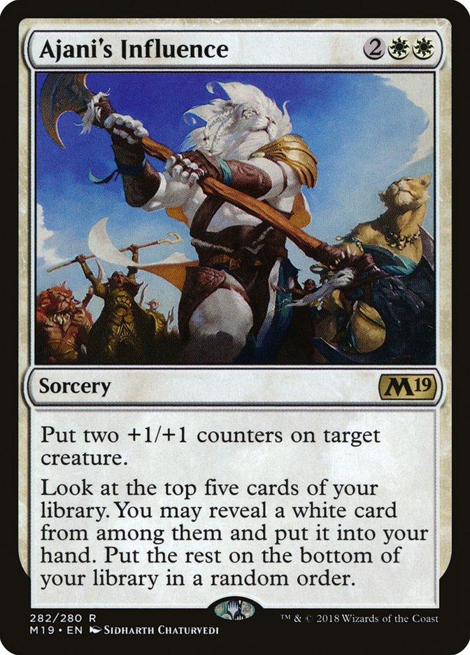 Ajani's Influence [Core Set 2019] - Rocket TCG