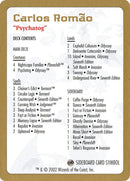 Carlos Romao Decklist [World Championship Decks 2002] - Rocket TCG