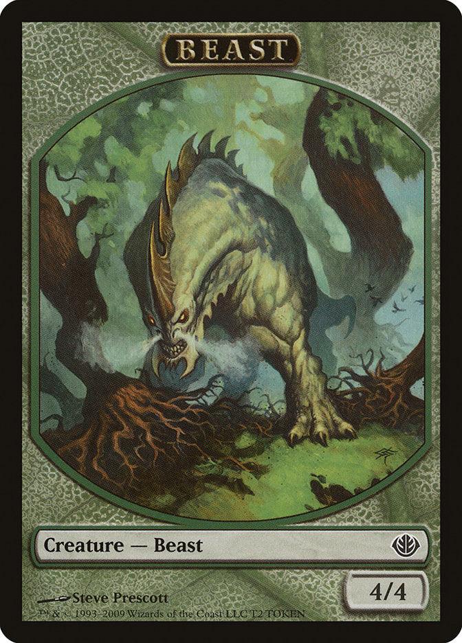 Beast Token (T2) [Duel Decks: Garruk vs. Liliana Tokens] - Rocket TCG
