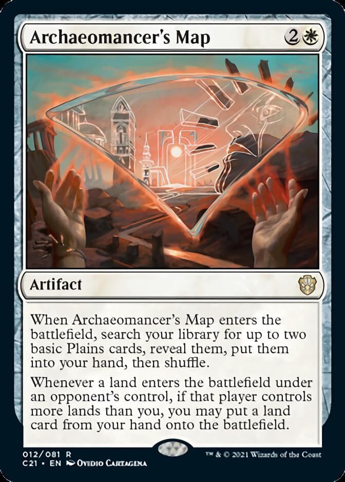 Archaeomancer's Map [Commander 2021] - Rocket TCG